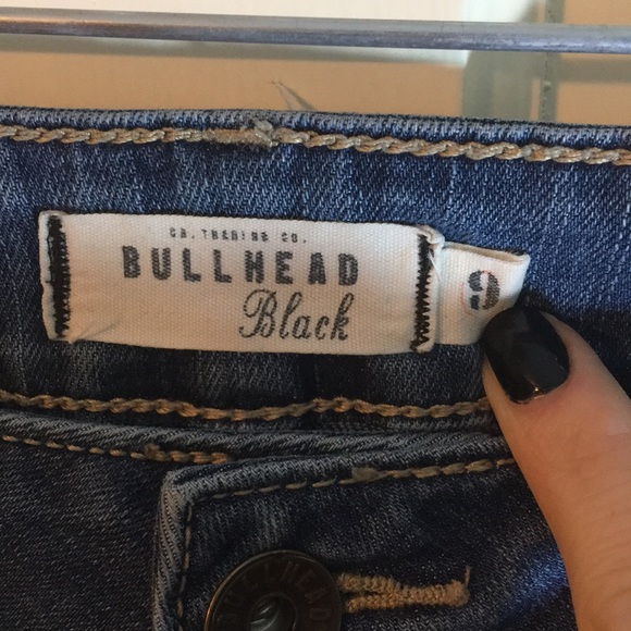 Bullhead Black Skinny Jeans Sz 9 - Picture 7 of 7